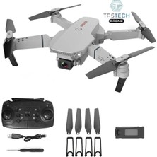 Tastech 720P Kameralı Drone E88 Katlanabilir Uzaktan Kumandalı App Destekli Quadcopter
