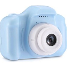 Tastech Dijital Ekranlı Çocuk Kamerası 1080P Hd Oyun Fotograf Video Kamera Hafıza Kartı Girişli