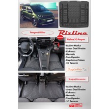 Rizline Peugeot Rifter 2019+  Premıum Paspas ve Premıum Bagaj Havuzu Set