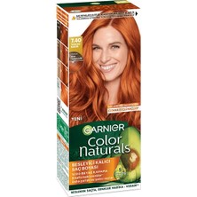 Garnier Color Naturals 7.40+ Tarçın Bakırı Krem Saç Boyası %100 Beyaz Kapatma 99 ml