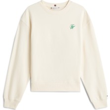 Tommy Hilfiger Th Scrıpt Reg Terry Swtshrt