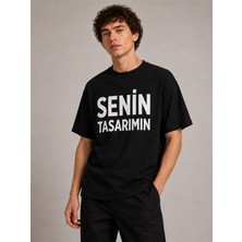 Sawk Kişiye Özel Baskılı  24/1 Kısa Kol T-Shirt Kendin Tasarla Yazılı Fotoğraflı Tasarımlı Erkek