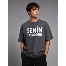 Sawk Kişiye Özel Baskılı  24/1 Kısa Kol T-Shirt Kendin Tasarla Yazılı Fotoğraflı Tasarımlı Erkek