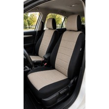NewDeco Opel Vectra B Uyumlu Oto Koltuk Kılıfı Tam Set Airbag Uyumlu 4 Mevsim Cotfit Serisi