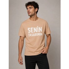 Sawk Kişiye Özel Baskılı  24/1 Kısa Kol T-Shirt Kendin Tasarla Yazılı Fotoğraflı Tasarımlı Erkek