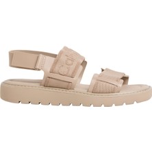 Calvin Klein Sq Molded Sandal Web