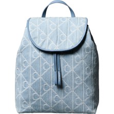 Calvin Klein Emblem Aop Denım Bac