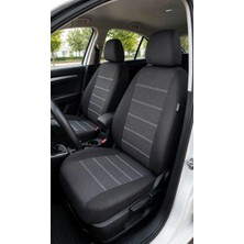 NewDeco Kia Sportage Uyumlu Oto Koltuk Kılıfı Tam Set Airbag Uyumlu 4 Mevsim Cotfit Serisi