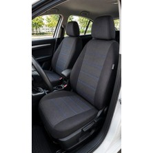 NewDeco Hyundai Accent Admire Uyumlu Oto Koltuk Kılıfı Tam Set Airbag Uyumlu 4 Mevsim Cotfit Serisi