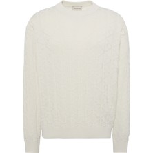 Calvin Klein Ls Easy Aop Cotton Crewnk Sweate