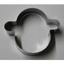 Depposite Metal Maymun Kurabiye Kalıbı 7x8 cm