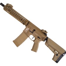 Delta Armory AR15 MK18 Alpha Full Metal Full Tan Airsoft Tüfek DA-A07-FT