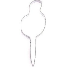 Depposite Metal Kuş Kurabiye Kalıbı 3.8X10 cm
