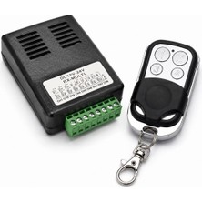 Sanec 12V Giriş 12V Çıkış 3 Kanal Plastik Kutulu + 1 Adet 433 Mhz Rf Uzaktan Kumanda