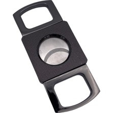 Premium Quality Gunmetal Gövdesi Işlemeli Metal Puro Makası Kesici