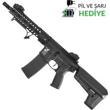 Delta Armory M4 AR15 10INCH Mlok Alpha Siyah Aeg Airsoft Tüfek / Pil Şarj Setli