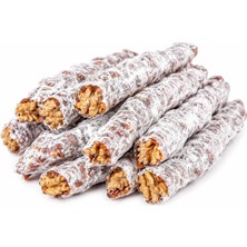 Karacalar Kuruyemiş Eraslan Cevizli Tokat Kömesi Pudralı ( Cevizli Sucuk ) 1kg