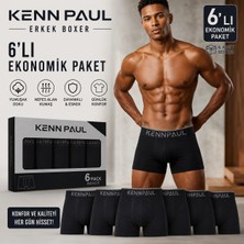 Kenn Paul Kennpaul Likralı Erkek Boxer 6 ADET