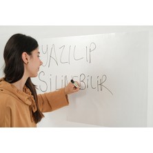 Elektrohold Statik Beyaz Yazı Tahtası Yaz-Sil Kalem Hediyeli