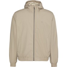 Calvin Klein Ls Hooded Rıpstop Harrıngton Jkt