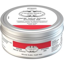 Lefranc&Bourgeois : Charbonnel : Baskı & Gravür Mürekkebi : 200 ml : Ruby Red