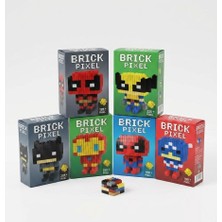 Netavantaj Mini Boy Super Kahramanlar Tasarımlı Büyük Parçalı Blok Oy