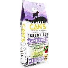 Can’s Dog Essentials Kuzulu Pirinçli Hipoalerjenik Yavru Köpek Maması 12 kg