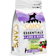 Can’s Dog Essentials Kuzulu Pirinçli Hipoalerjenik Yavru Köpek Maması 3 kg