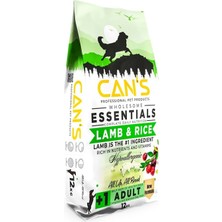 Can’s Dog Essentials Kuzulu Pirinçli Hipoalerjenik Yetişkin Köpek Maması 12 kg