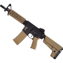 Delta Armory M4 AR15 Cqb-R Charlie Pil Şarj Set Airsoft Tüfek Tan Siyah DA-C02-HT