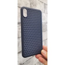 Vendas Ucuzluk Çadırı iPhone XS Max Uyumlu Baseus Silikon Kılıf - Lacivert
