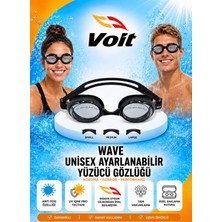 Voit Wave Yüzücü Gözlüğü Anti Fog Vakumlu Uv Korumalı Havuz ve Deniz Gözlüğü
