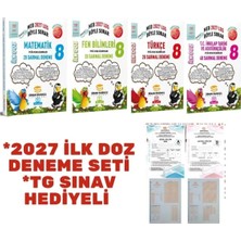 Sinan Kuzucu Yayınları 8. Sınıf | Ilk Doz Sarmal Branş Denemeleri Tam Set+Tg Deneme Sınavı Hediyeli ( 2027 Lgs )