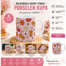 Tişört Kodu Balkabaklı Kahve Temalı Porselen Kupa
