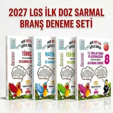 Sinan Kuzucu Yayınları 8. Sınıf | Ilk Doz Sarmal Branş Denemeleri Tam Set ( 2027 Lgs )