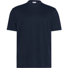 Calvin Klein Ss Supıma Chest Emb Crewneck Tee