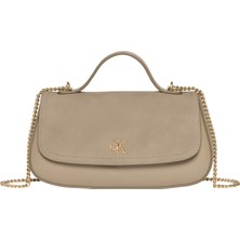 Calvin Klein Ck Brushed Top Handle Chaın Bag