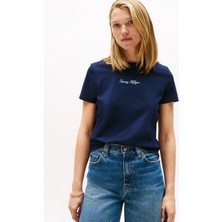 Tommy Hilfiger Classıc Scrıpt Reg Ss Tee