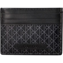 Calvin Klein Emblem Aop Coated Ew Card Case