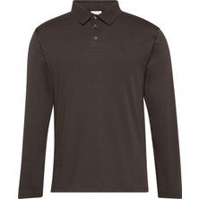 Calvin Klein Ls Supıma Cotton Solıd Polo
