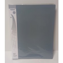 Fujika Halkalı Dosya 2 Halkalı A4 Iç Cepli L333-2 Gri