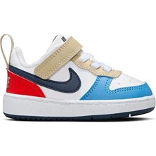 Nike Nıke Court Borough Low Recraft (Td) Bebek Günlük Ayakkabı DV5458-124 Beyaz