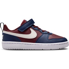 Nike Nıke Court Borough Low Recraft (Ps) Çocuk Günlük Ayakkabı DV5457-602 Kırmızı