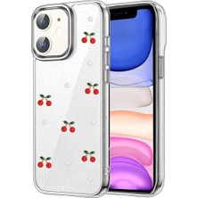 Durukar®   iPhone 12 Fiyonk Desenli Kapak - Desen 9