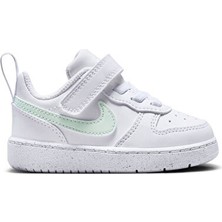 Nike Nıke Court Borough Low Recraft (Td) Bebek Günlük Ayakkabı DV5458-138 Beyaz