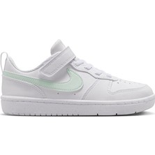 Nike Nıke Court Borough Low Recraft (Ps) Çocuk Günlük Ayakkabı DV5457-138 Beyaz