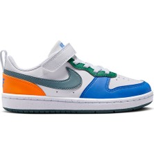 Nike Nıke Court Borough Low Recraft (Ps) Çocuk Günlük Ayakkabı DV5457-140 Çok Renkli