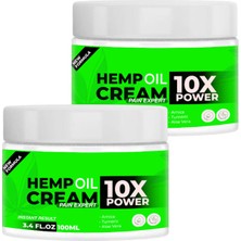 Bezos Louise Beauty - Hemp Oil Cream 10X - 2 Adet 100 ml  Krem