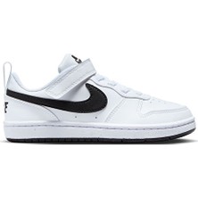 Nike Nıke Court Borough Low Recraft Çocuk Günlük Ayakkabı DV5457-104 Beyaz