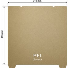 Birfigurum Creality K1 Max Peı Manyetik Tabla 310X315MM